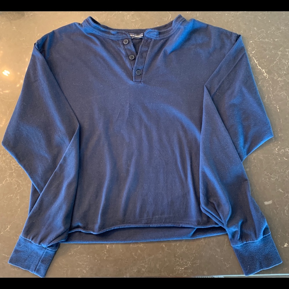 Brandy Melville Long Sleeve Crop Top